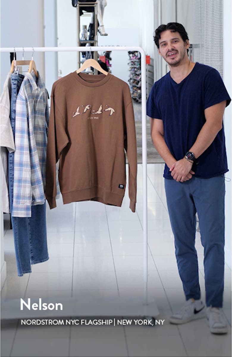 Geese Crewneck Sweatshirt, sales video thumbnail