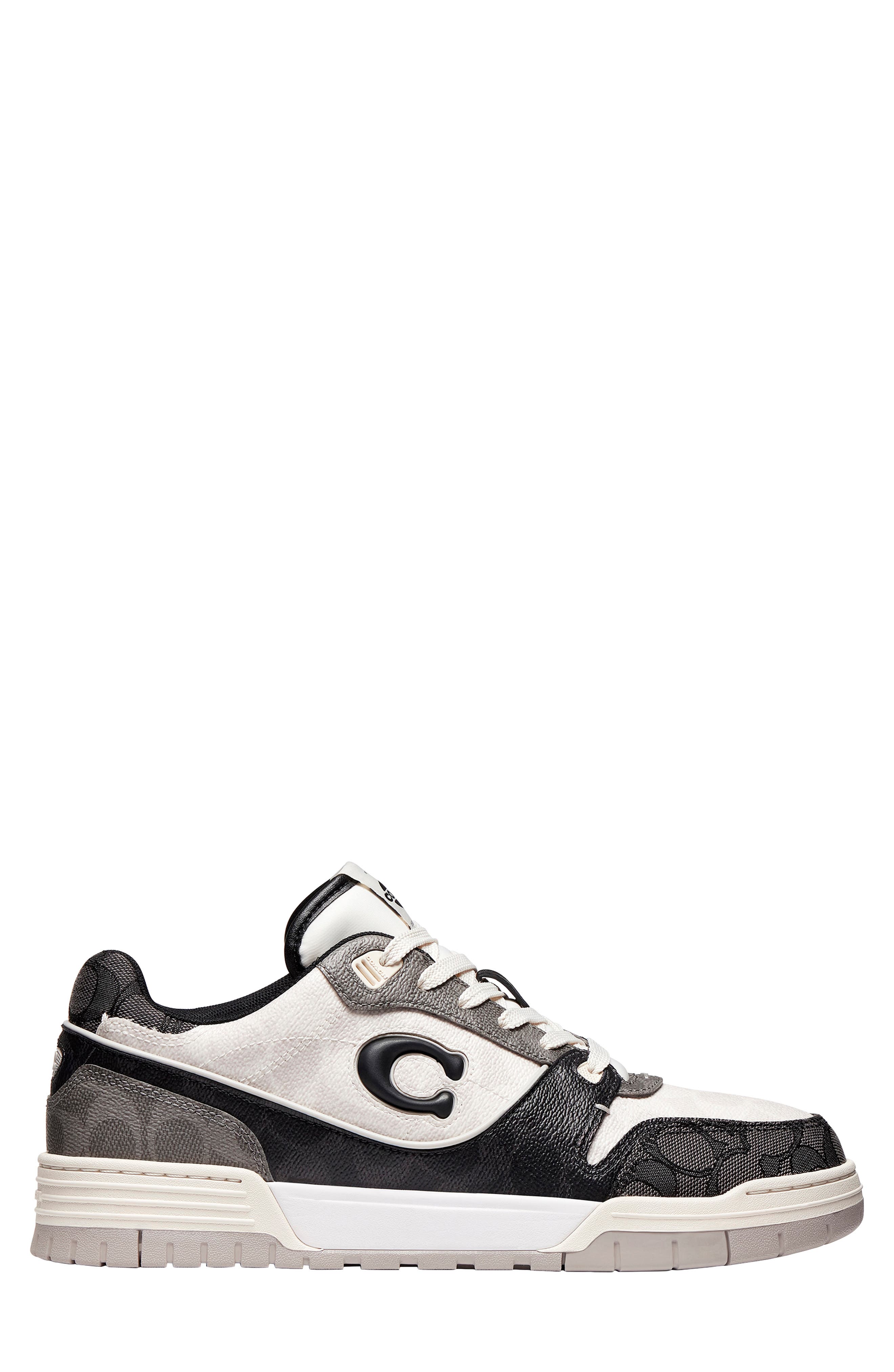COACH Soho Sneaker, Alternate, color, Black/ Chalk