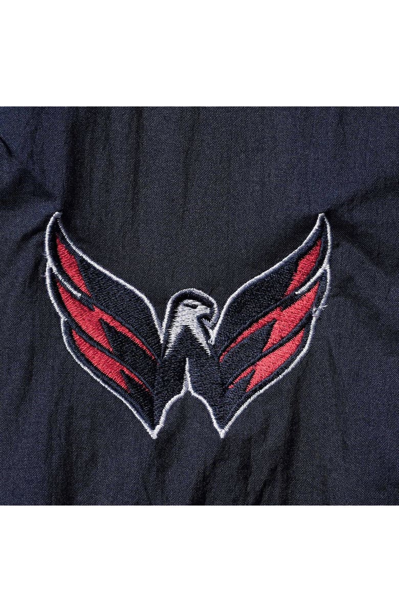 Outerstuff Girls Youth Navy Washington Capitals Fan Gear Sherpa Full-Zip Jacket, Alternate, color, Navy