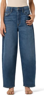 Hudson Jeans High Waist Ankle Barrel Leg Jeans