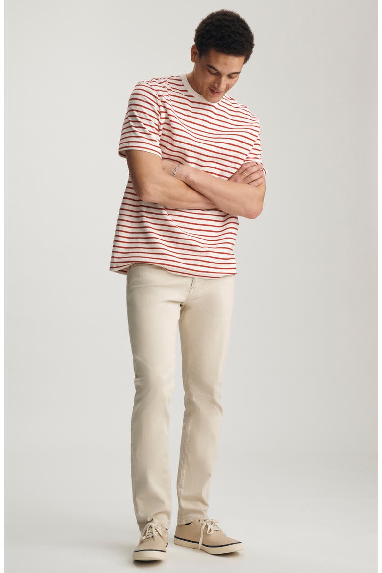 Marcus Slim Straight Leg Jeans, Alternate, color, WHITE DOWN SUPERMOVE