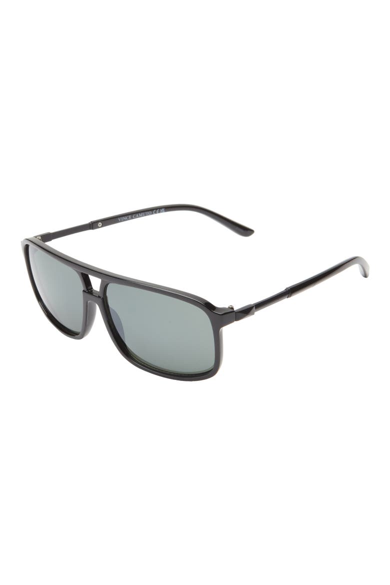 Aviator Sunglasses, Alternate, color, BLACK