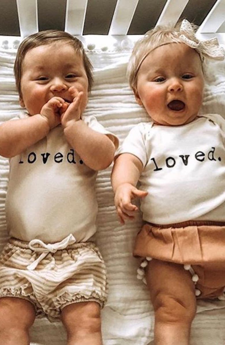 Tenth & Pine Loved Organic Cotton Bodysuit, Alternate, color, 