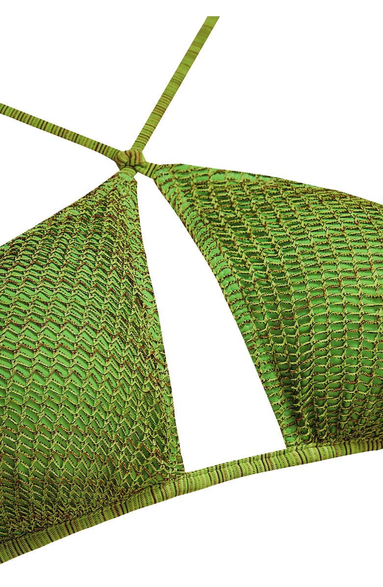 ViX Paula Hermanny Nicole Mesh Overlay Bikini Top, Alternate, color, 