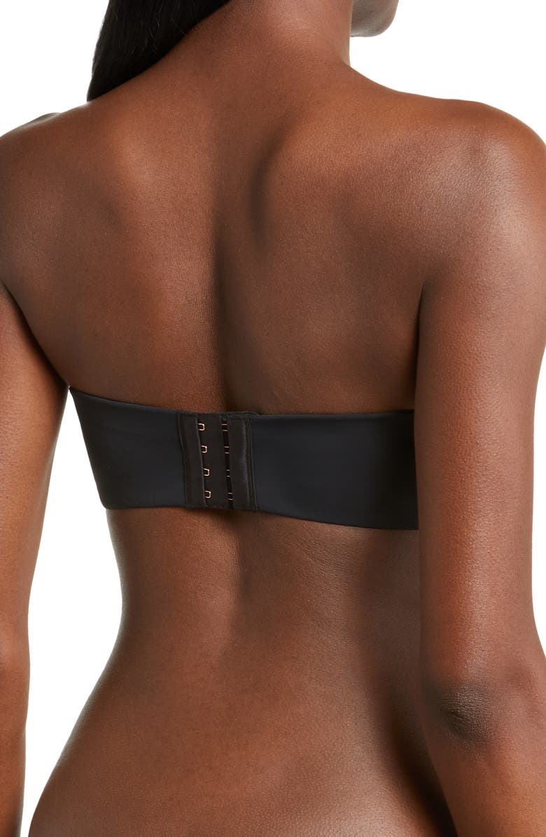 Skarlett Blue Rouse Full Coverage Strapless Bra, Alternate, color, Black