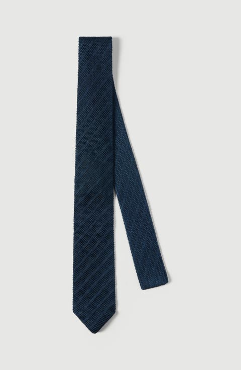 Textured Silk Tie