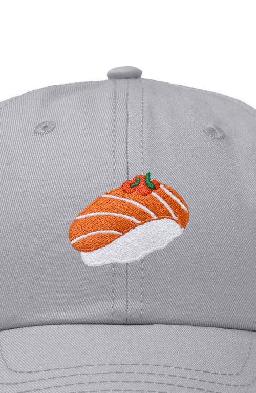 DALIX DALIX SALMON SUSHI EMBROIDERED DAD CAP 