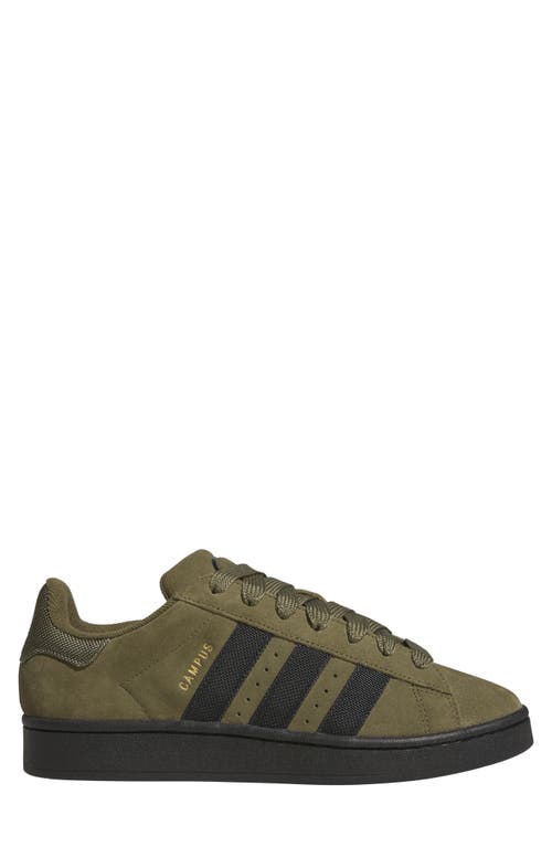 Adidas Originals Adidas Campus 00s Sneaker In Olive/black/gold