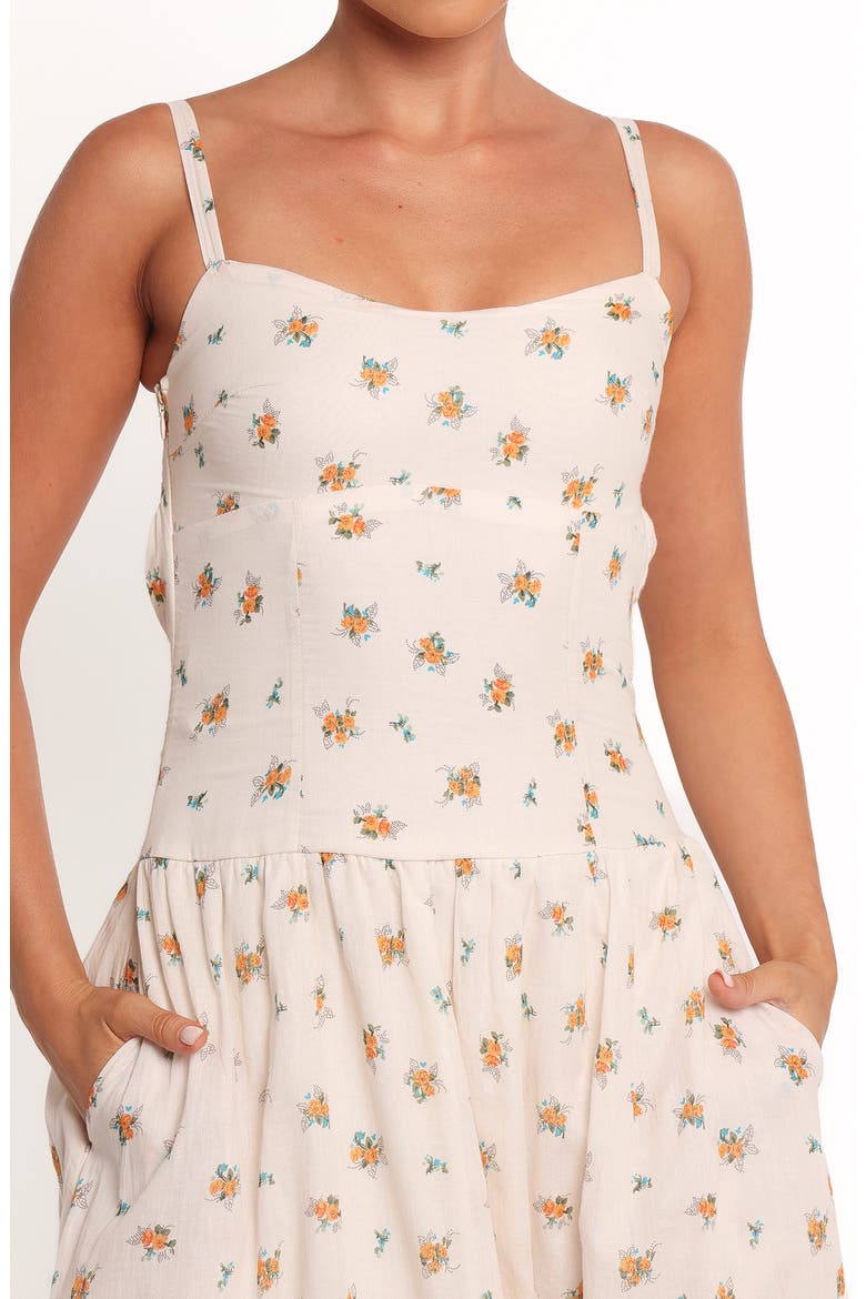 Oakley Maxi Dress, Alternate, color, YELLOW FLORAL
