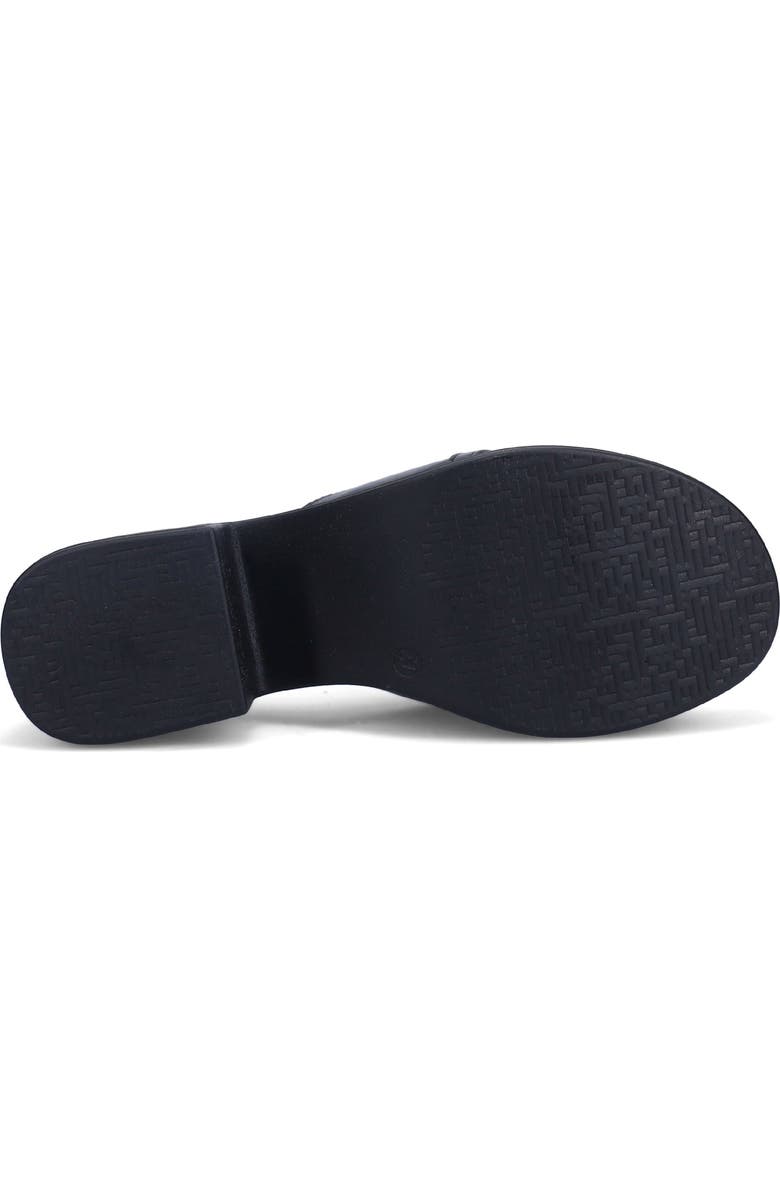 Ron White Gwyna Platform Slide Sandal, Alternate, color, Onyx