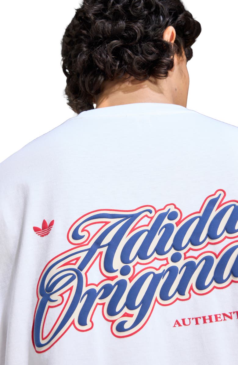 adidas Originals Cotton Graphic T-Shirt, Alternate, color, 