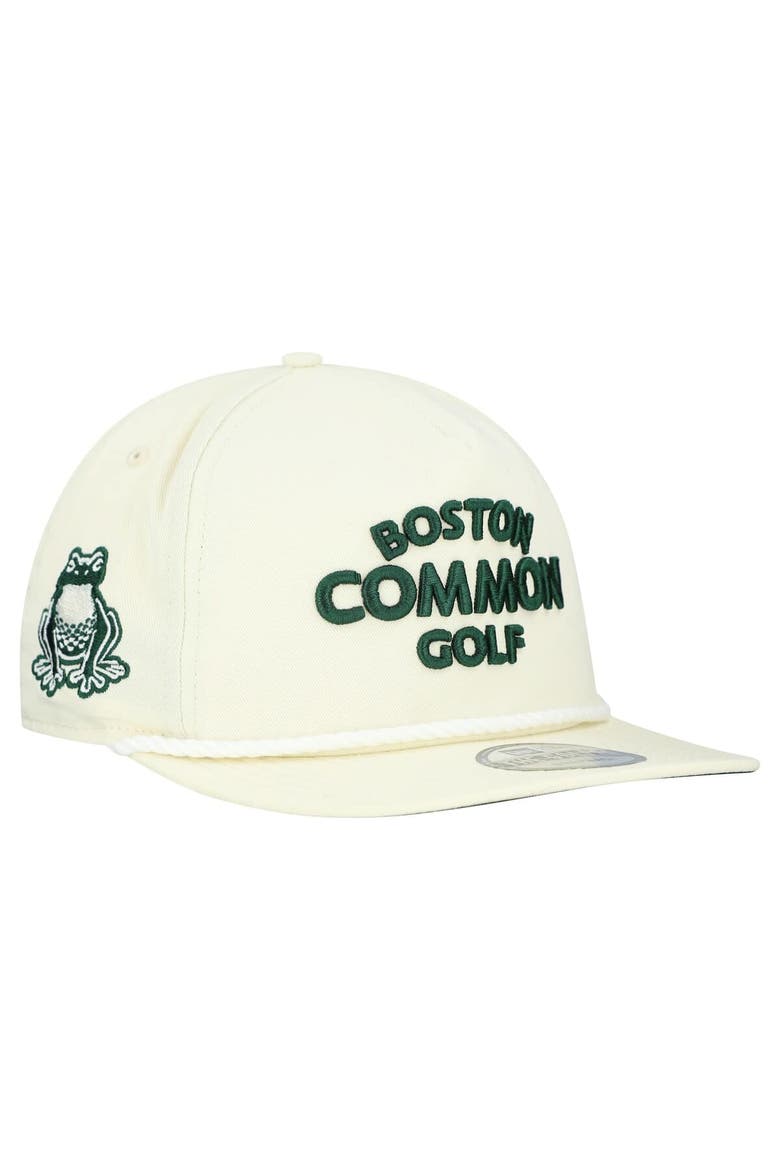 Men's New Era  Cream Boston Common Golf Adjustable Golfer Hat, Main, color, Cream