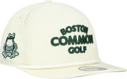 New Era Men's New Era Cream Boston Common Golf Adjustable Golfer Hat
