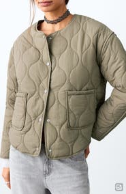 MANGO TEEN Boxy Puffer Jacket