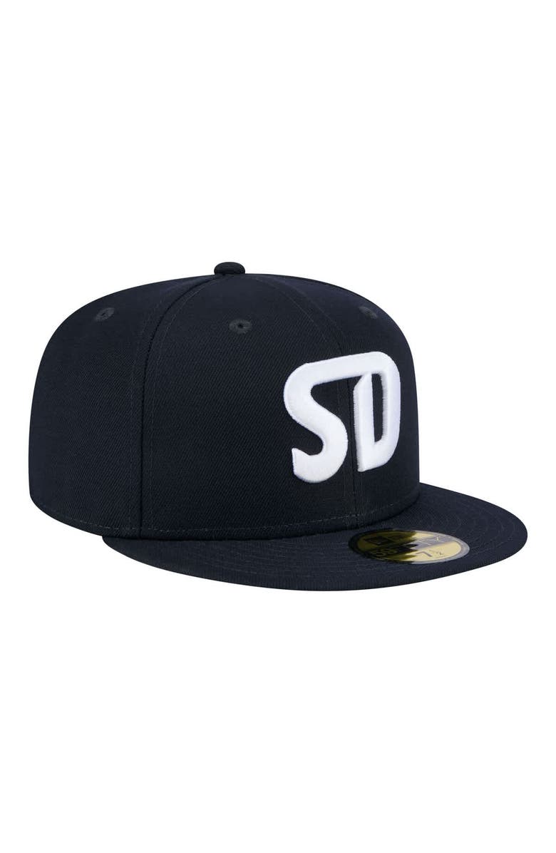 New Era Men's New Era Navy San Diego FC Kickoff 59FIFTY Fitted Hat, Alternate, color, Navy