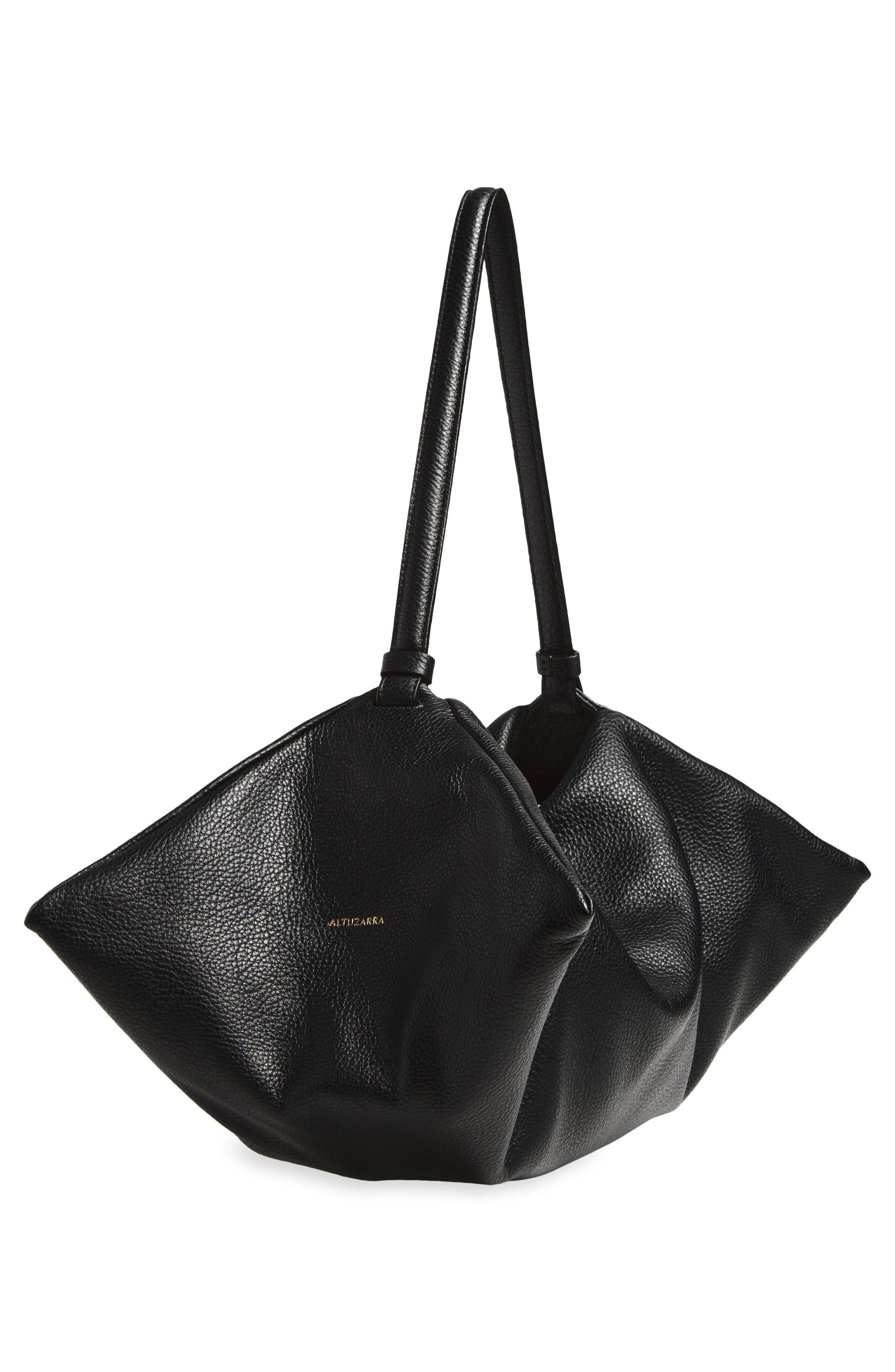 Origami Bag, Alternate, color, BLACK
