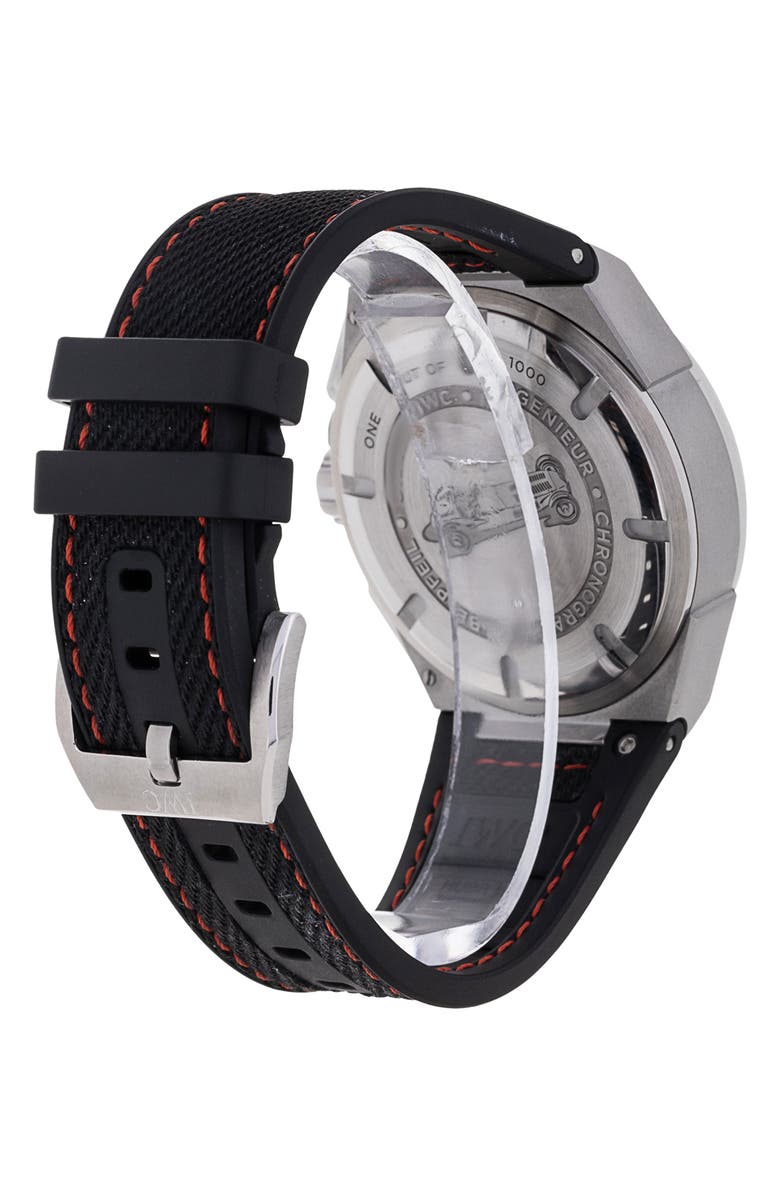 Watchfinder & Co. IWC Preowned 2013 Ingenieur IW378511 Limited Edition Chronograph Rubber Strap Watch, 45mm, Alternate, color, Brown