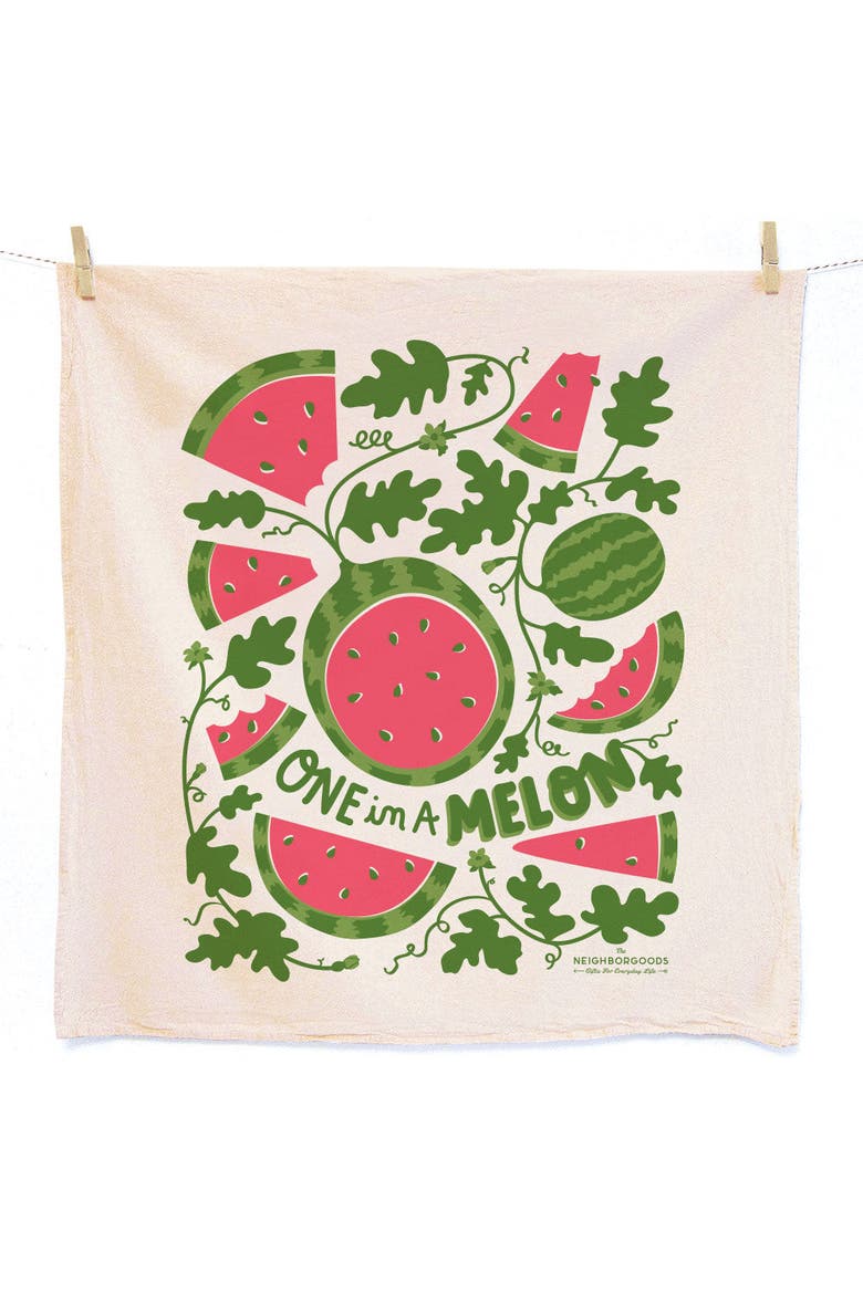 Summer Salad - Dish Towel Set of 2, Alternate, color, Red