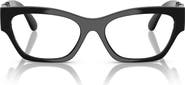 Versace 54mm Cat Eye Optical Glasses