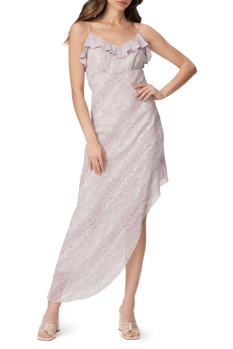 Lilian Sleeveless Silk Maxi Dress, Main, color, PASTEL MULTI