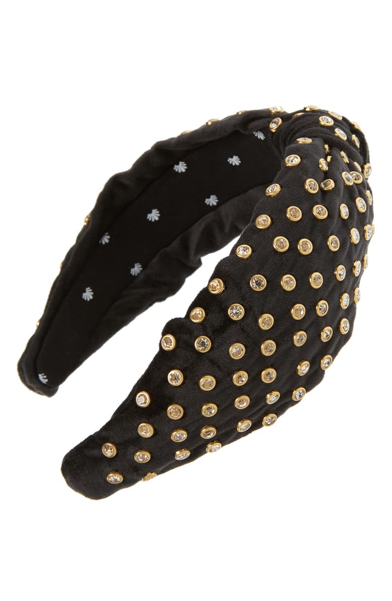 Lele Sadoughi Crystal Embellished Headband, Main, color, 
