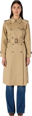 GERARD DAREL Serge Belted Trench Coat