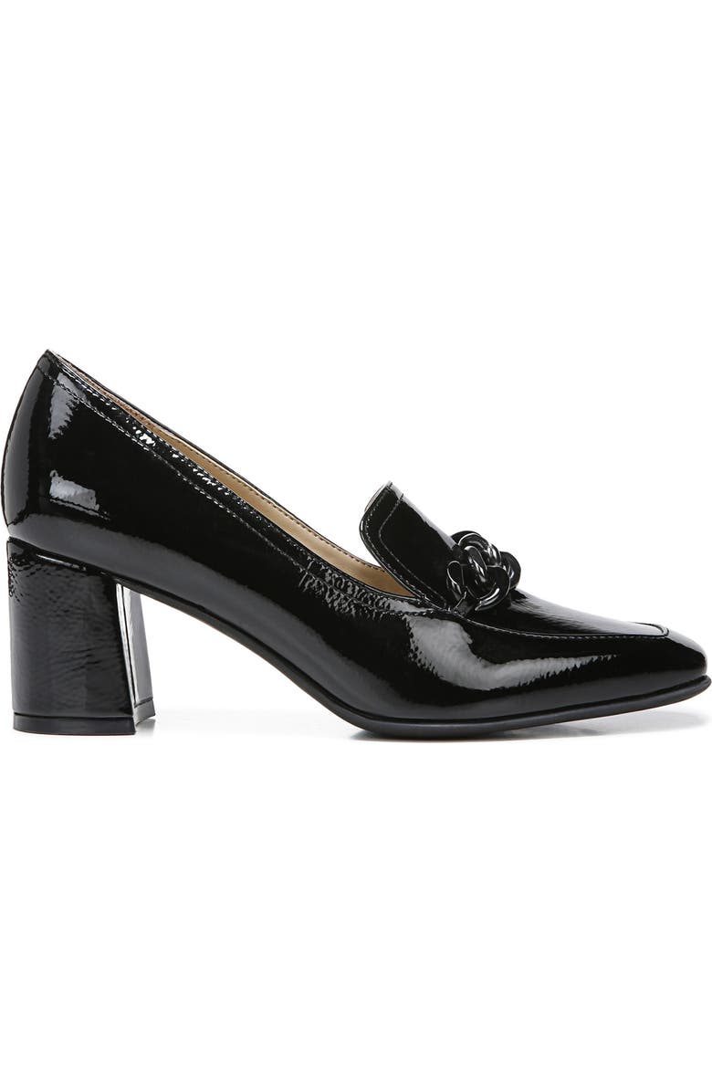 Naturalizer Wynrie Block Heel Chain Loafer, Alternate, color,