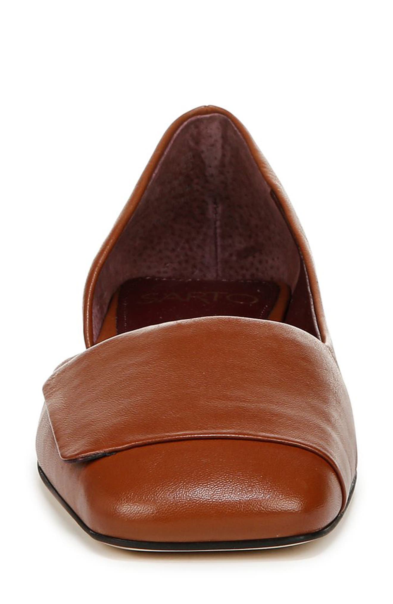 SARTO by Franco Sarto Tracy Square Toe d'Orsay Flat, Alternate, color, 