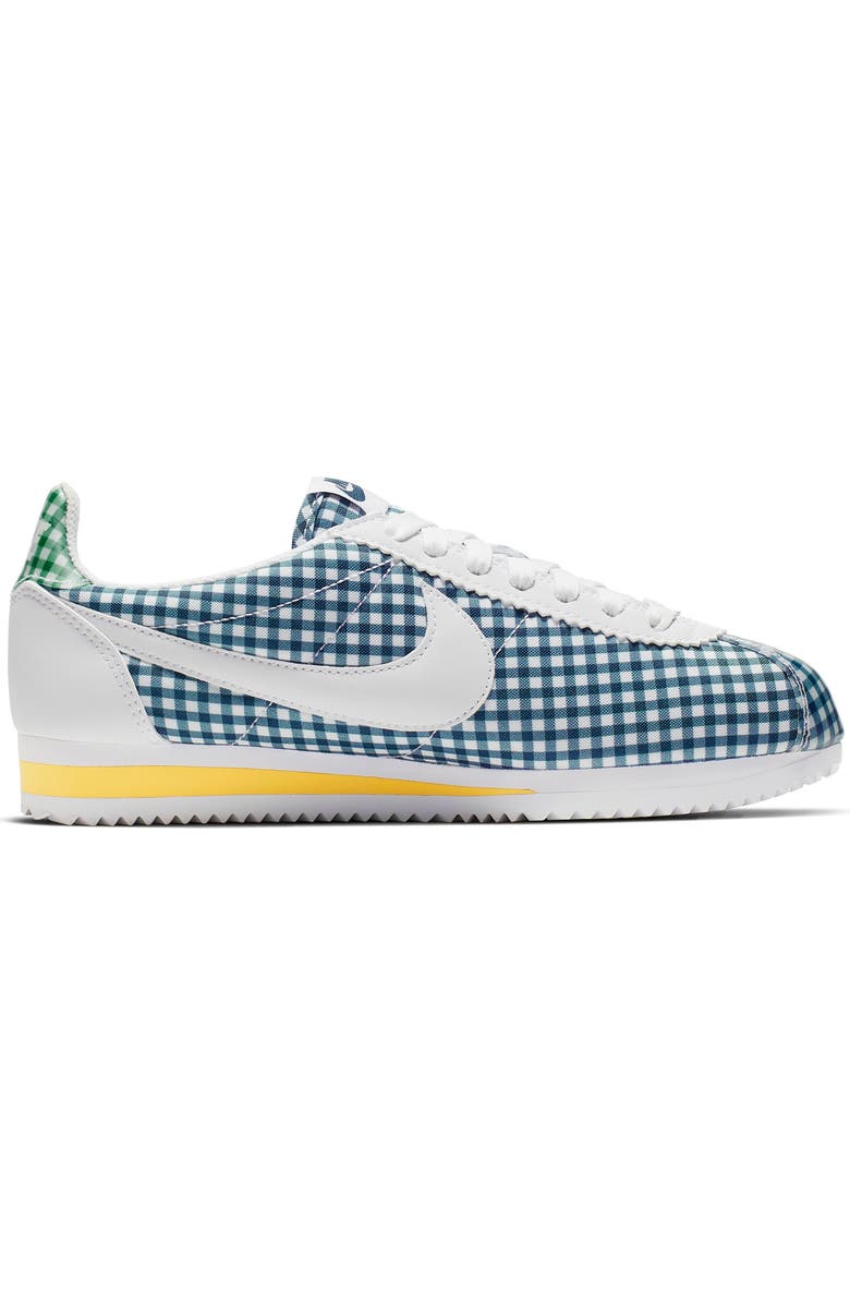 Nike Classic Cortez QS Gingham Sneaker, Alternate, color,