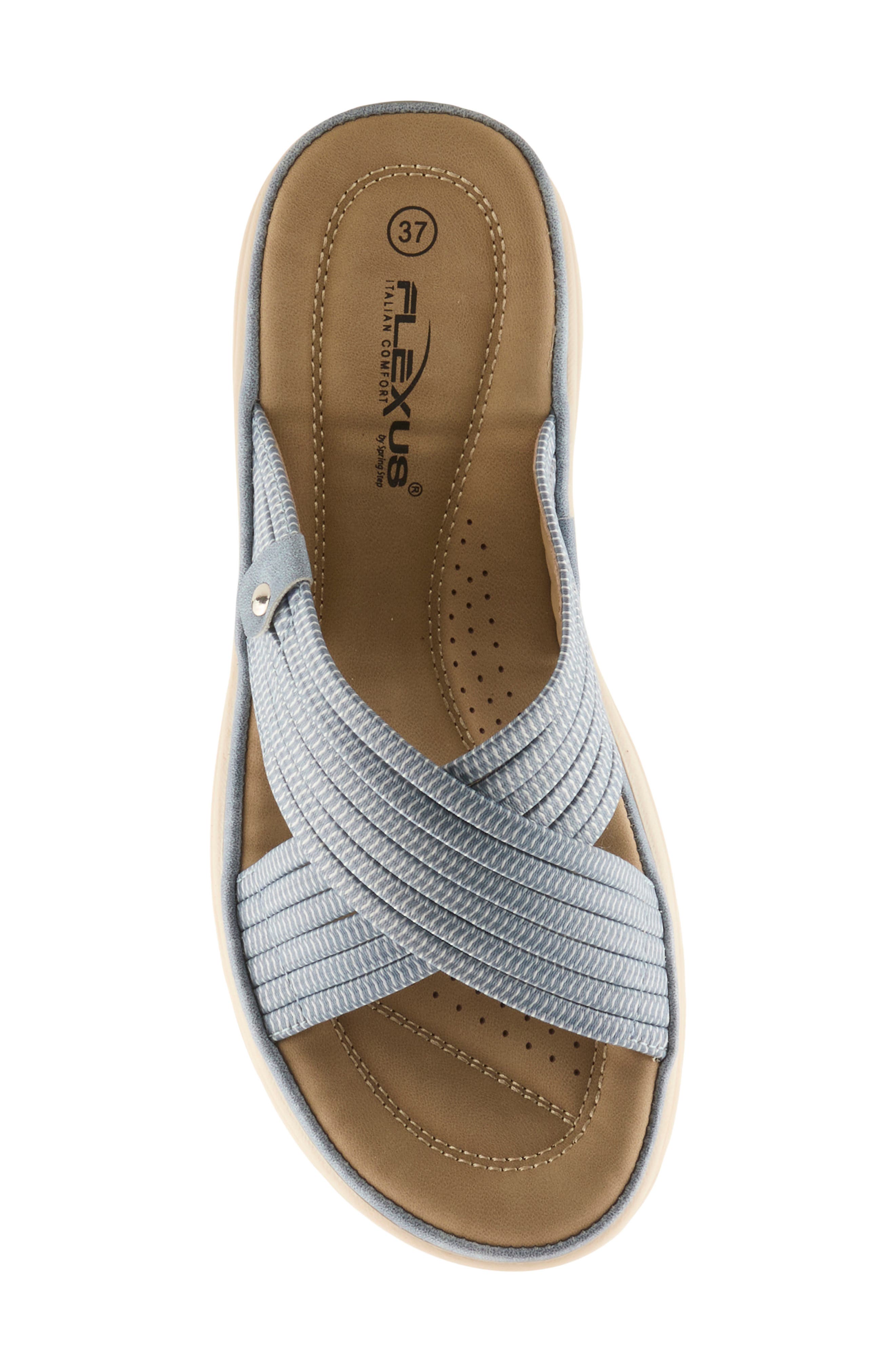 Flexus by Spring Step Gaspie Sandal, Alternate, color, Blue