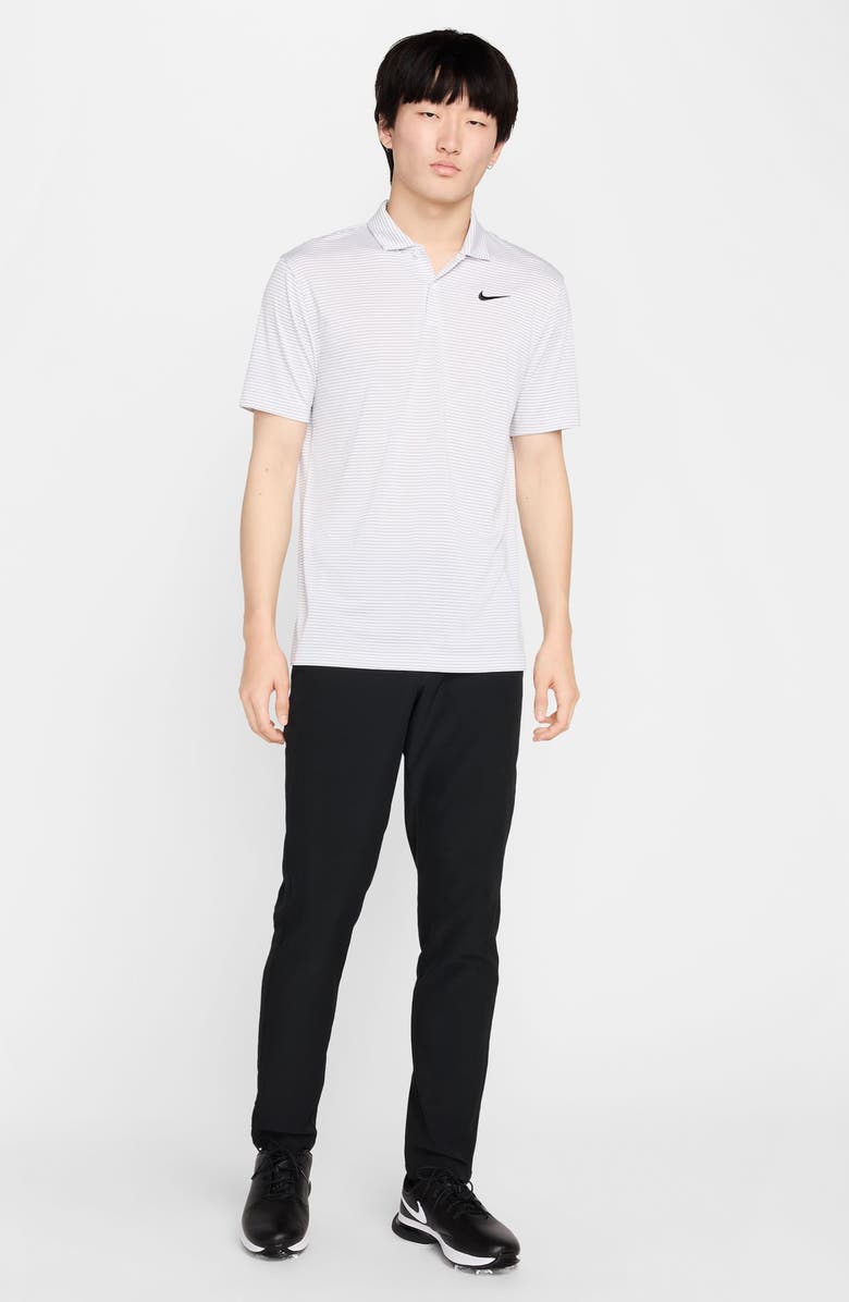 Nike Core Dri-FIT Golf Polo, Alternate, color, White/ Wolf Grey/ Black