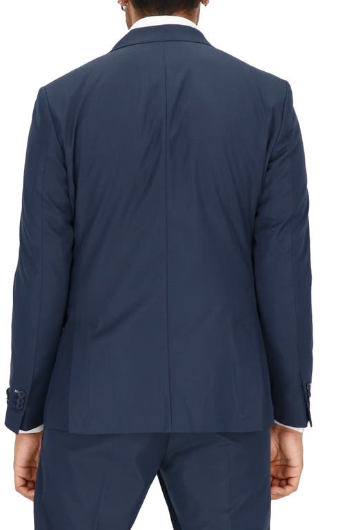 Scotch & Soda Traveler Tech Stretch Sport Coat In Blue