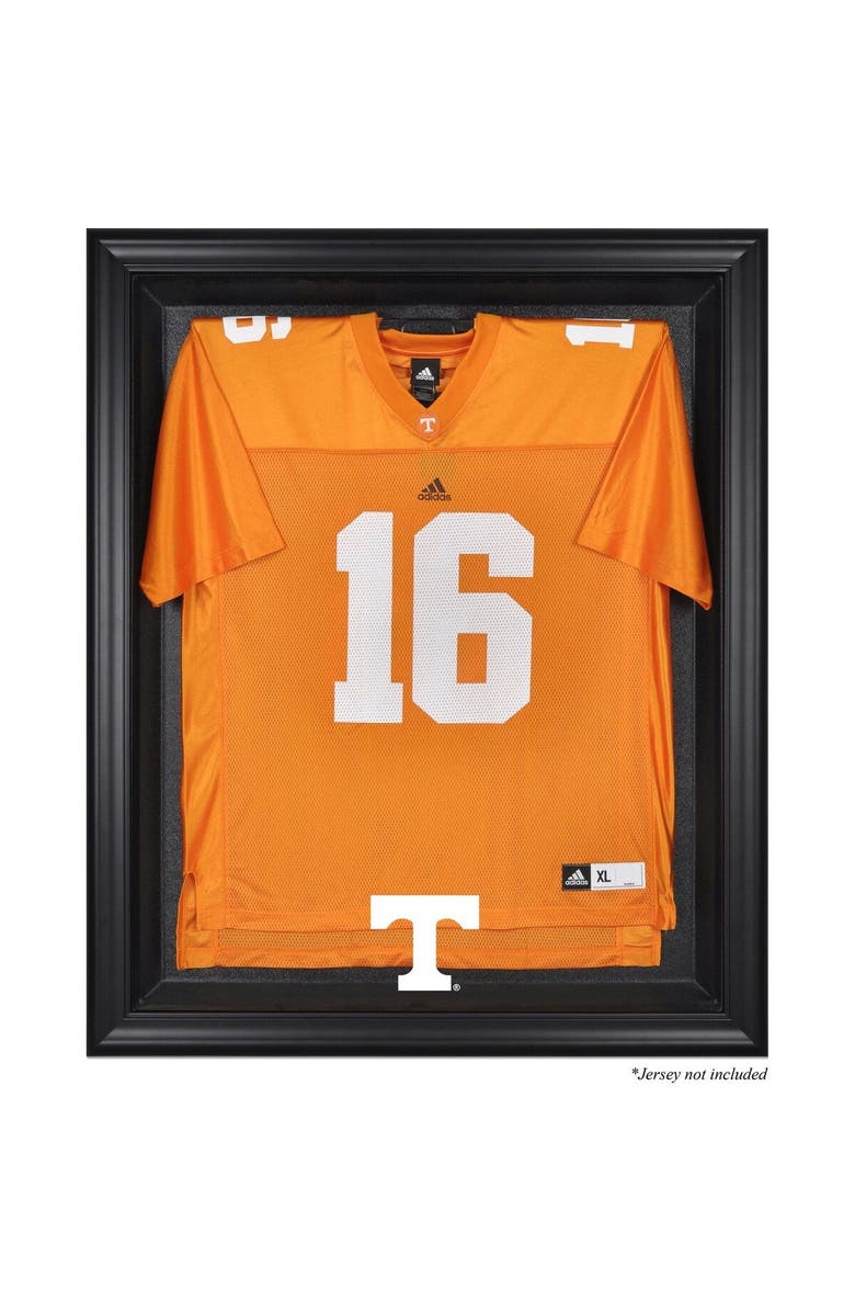 FANATICS AUTHENTIC Tennessee Volunteers Black Framed Logo Jersey Display Case, Main, color, 