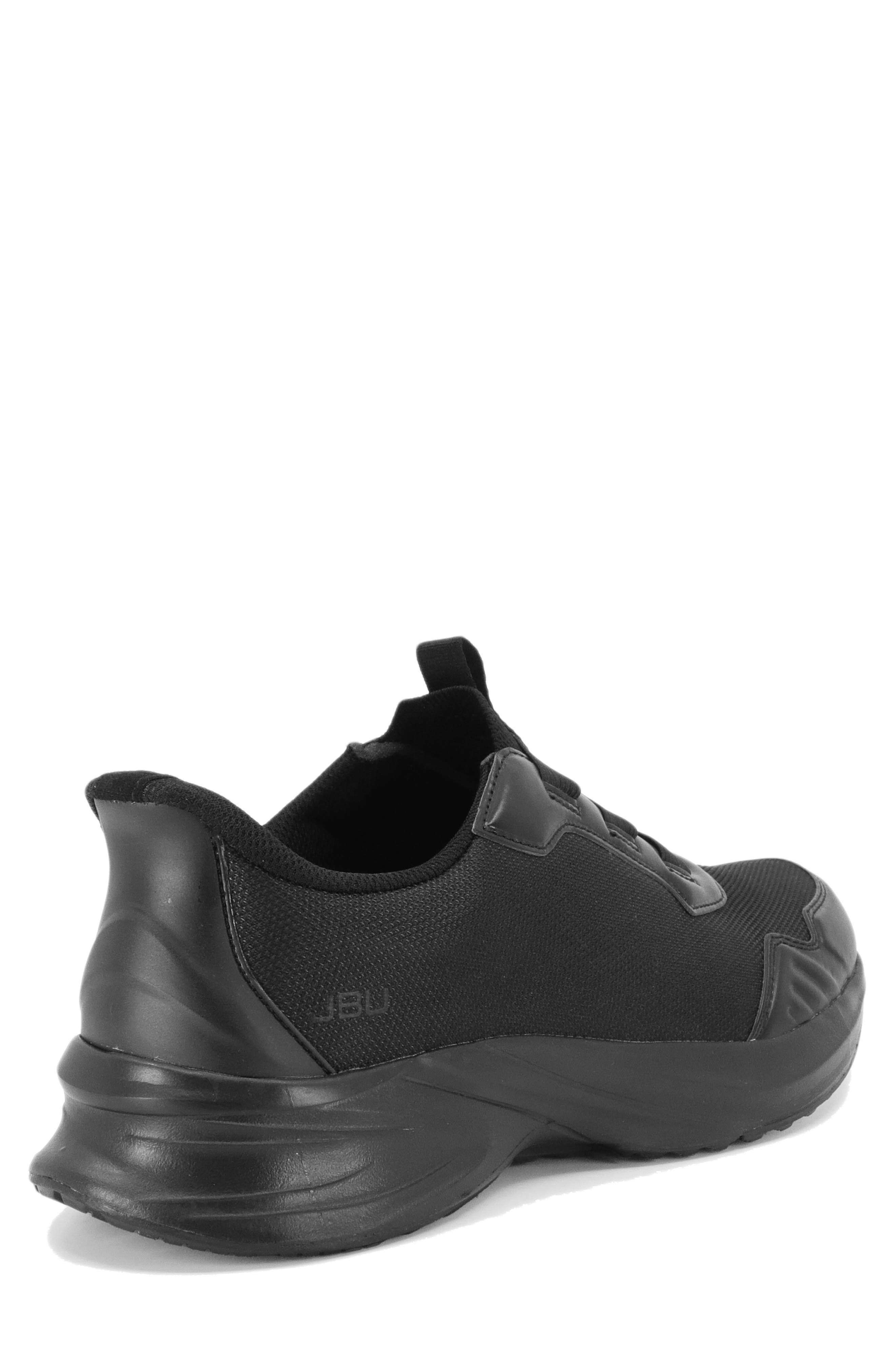 JBU Dash Sneaker, Alternate, color, Black/Black