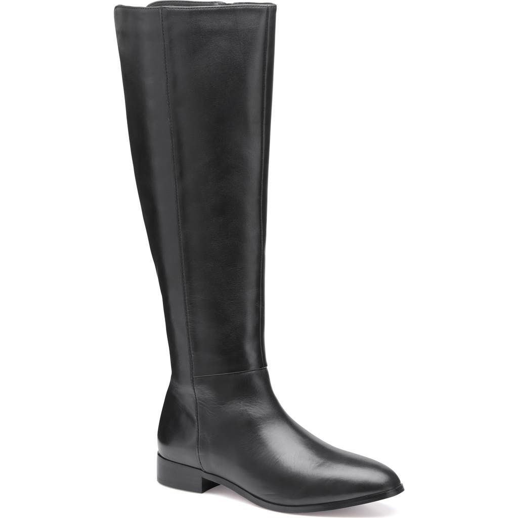 Johnston & Murphy Tinsley Riding Boot In Black