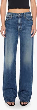 MOTHER The Dodger High Waist Wide Leg Jeans