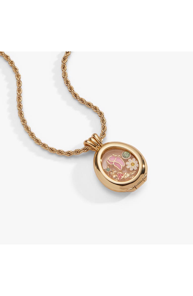 Alex and Ani Garden Party Shaker Pendant, Alternate, color, Gold