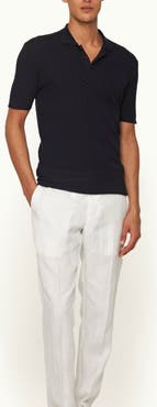 Orlebar Brown Burnham Silk Tailored-Fit Polo Shirt
