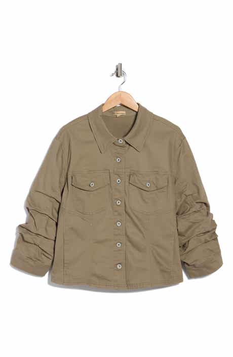 Democracy Ruched Sleeve Jacket