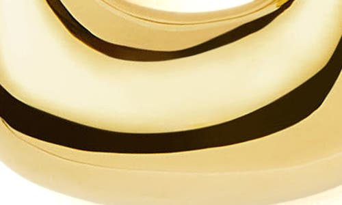 Missoma Sculptural Chubby Small Hoop Earrings