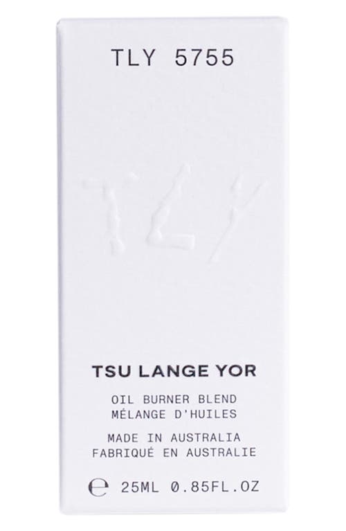 Tsu Lange Yor Tly 5755 Oil Burner Blend, 25 ml