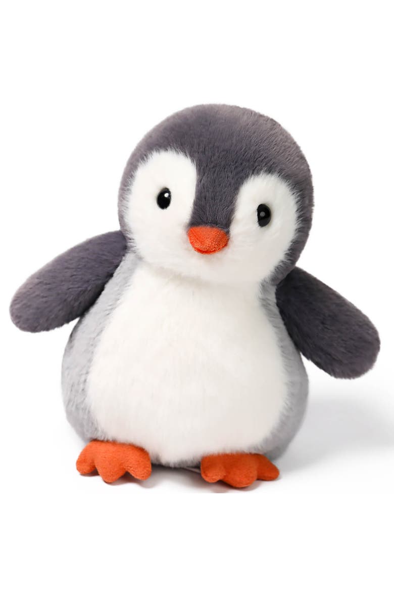 7 Inch Glacier Penguin Weighted Stuffed Animal, Main, color, Multicolored