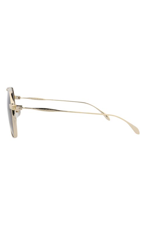 Alexander Mcqueen Mcqueen 59mm Aviator Sunglasses In Multi