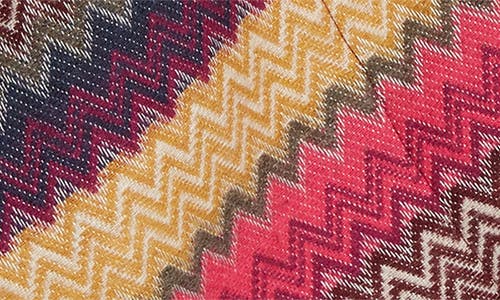 Missoni Zigzag Stripe Cape In Multi