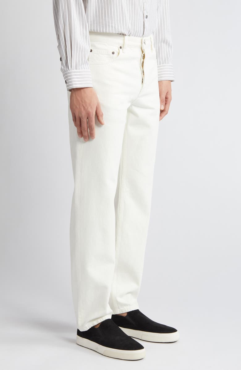 FRAME The Straight Leg Jeans, Alternate, color, Off White