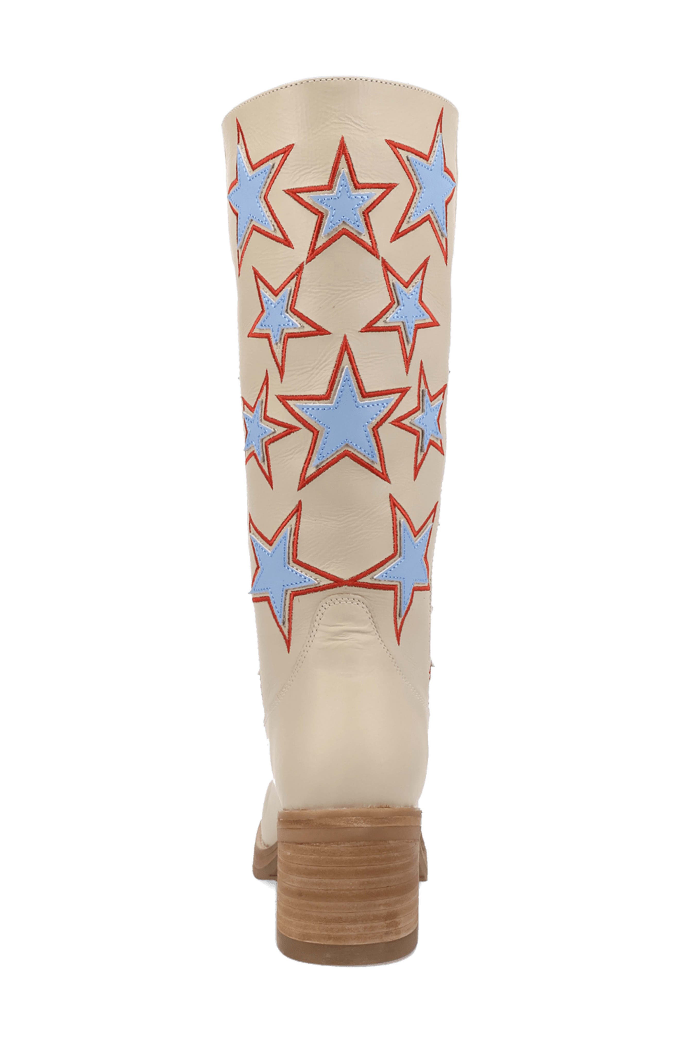 American Dream Tall Boot, Alternate, color, CREAM