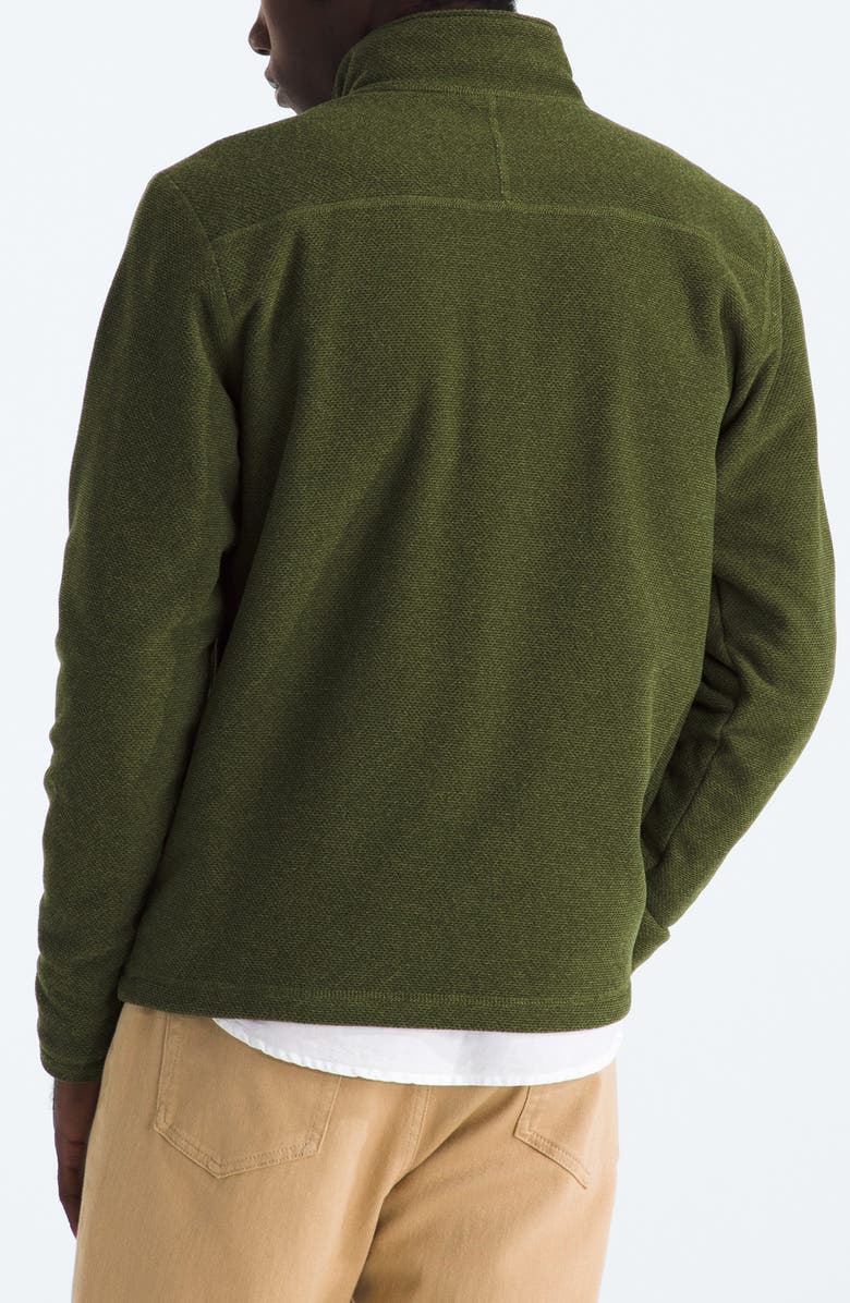 The North Face Cap Rock Half Zip Pullover, Alternate, color, Woodland Green Heather