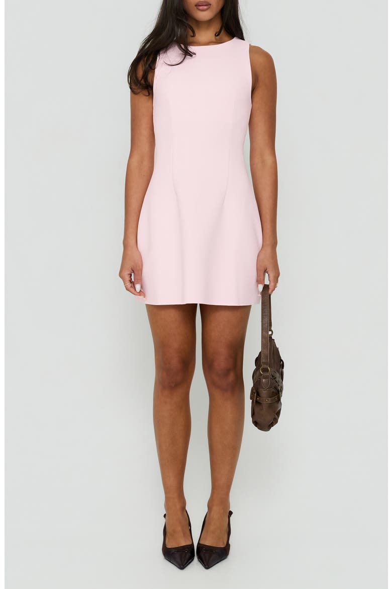 Anse Sleeveless Minidress, Main, color, MARSHMALLOW PINK