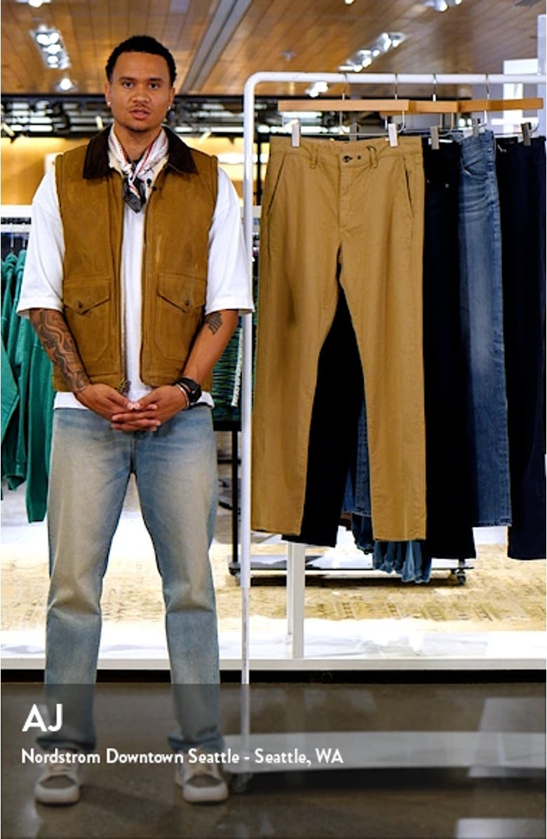 Water Resistant Waxed Cotton Utility Vest, sales video thumbnail