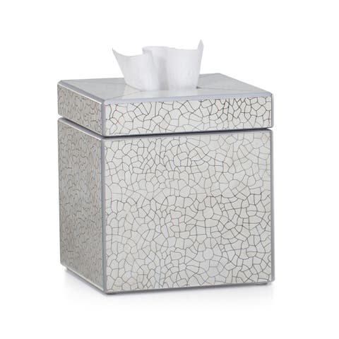 Mirabella Silver Tissue Cover